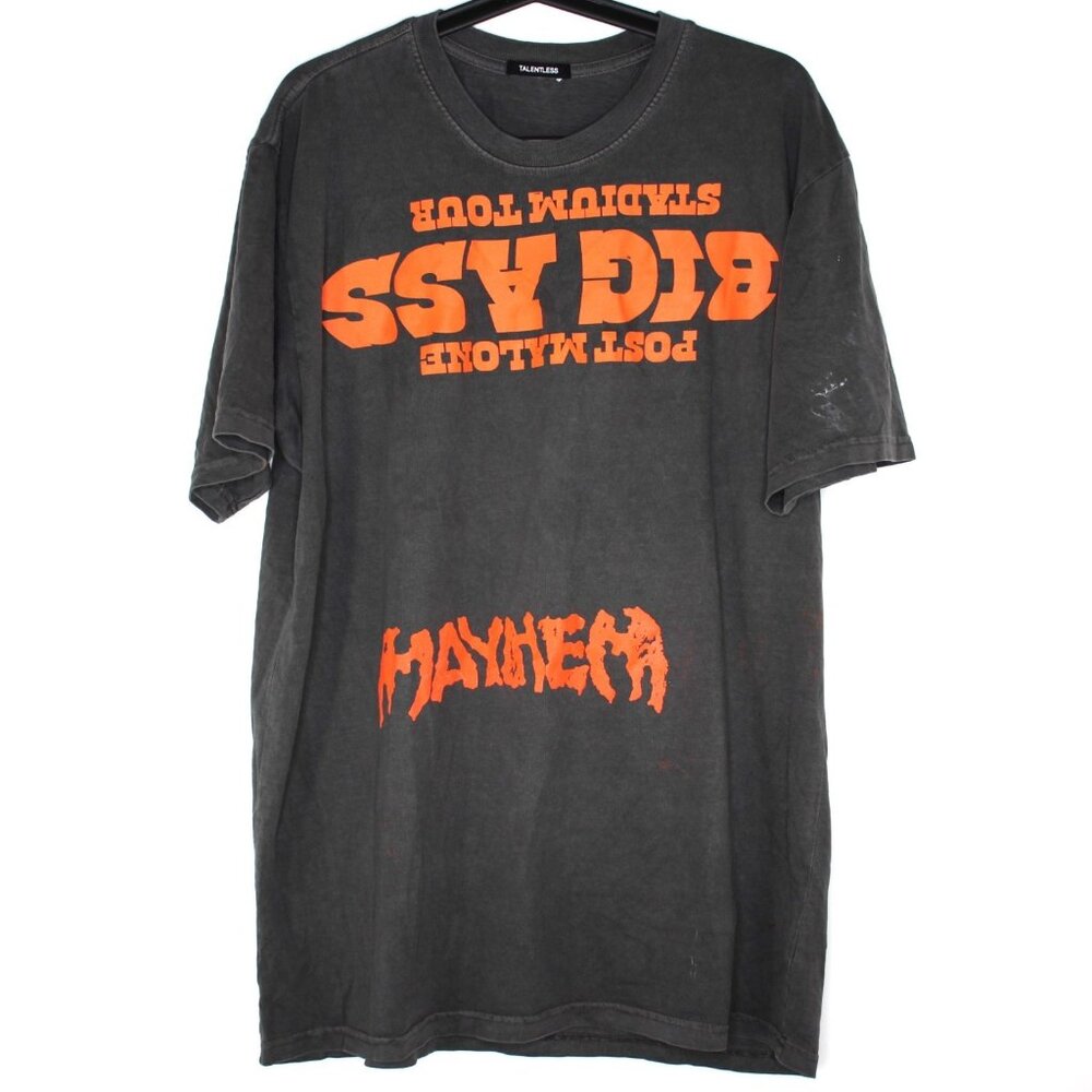 Posty Co Mens XL Post Malone Big Ass Stadium Tour 2025 T-Shirt NEW A1661
